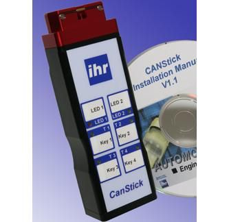 4 definable keys 
6 definable LED's 
RS232 - Connection to the host PC (9-pin D) 
MOLEX OBD plug/socket (14-pin) 
High-quality OBD plug (at least 2 million ops) 
Power input: typically 50 mA 
Rated voltage: typically 13.5 V (9... 16V) 
Short-circuit protection: Diode 
Temperature range: -20oC to 70oC 
Size:approx. 100 x 48 x 30 mm 
Weight:approx. 200 g

