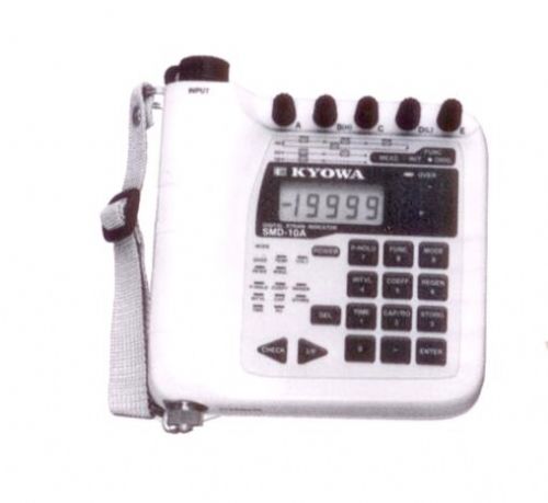 ·測量通道數(shù)：1·測量對(duì)象：應(yīng)變片，應(yīng)變片式傳感器，帶有測溫度機(jī)能土木傳感器（SMD-20A），直流電壓，熱電偶，抵抗，絕緣抵抗·測量范圍，應(yīng)變：0～±199000×10-6應(yīng)變，直流電壓：0～19.900V
