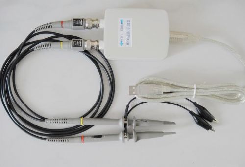 1、通道數(shù)量:2；2、采樣率：48MHz；3、存儲深度：1M；4、電壓分辯率:1V/256；5、高速的USB2.0數(shù)據(jù)傳輸