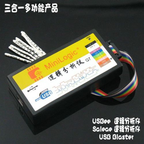 ·8 通道邏輯分析·寬范圍輸入電平，支持 1.8V - 5V 電平·高采樣速率，每通道都支持 24Mbps 高速采樣·存儲深度, 受限于實際物理內(nèi)存, 一般為 10M - 50M
