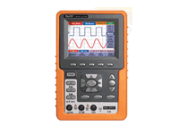 將20MHz帶寬，100MS/s 的實時采樣率，雙通道數(shù)字存儲一手掌握，并整合萬用表功能.