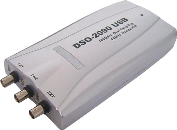USB 接口,免電源,2通道,100MHz采樣,40MHz帶寬,
數(shù)據(jù)到EXCEL,FFT 頻譜,二次開發(fā),Labview驅(qū)動(dòng).