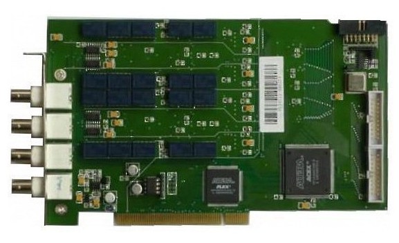 12bit的A/D 分辨率,4通道并行同步采集，采樣率60MSps，每通道獨(dú)立的8個(gè)可程控量程檔
