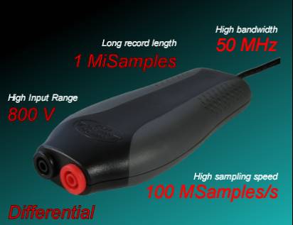 一個模擬差分輸入通道，最大采樣速率 100MS/s,最大存儲深度 1M樣點(diǎn)。垂直分辯率10 Bit,連續(xù)存盤 HP-5MS/s 價格:5900元 HP-20MS/s :6900元 HP-100MS/s :9800元