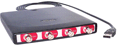 4通道高速數(shù)據(jù)采集卡,可擴(kuò)展到32通道,1~~50M采樣每秒，可變分辨率是12-16位,存儲深度128K,Labview驅(qū)動,二次開發(fā),中文軟件